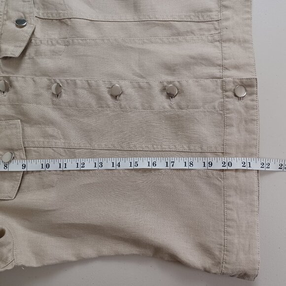 Luii Linen Shirt Jacket - Picture 14 of 16